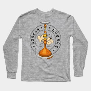 Hand Drawn Hookah Long Sleeve T-Shirt